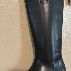 Coach Black Over the Knee Boots